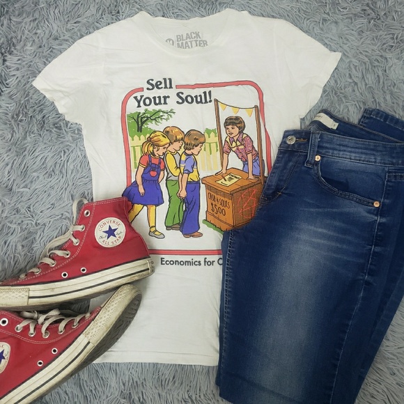MISC TOPS | "Sell Your Soul" Graphic Tee! - Picture 8 of 8
